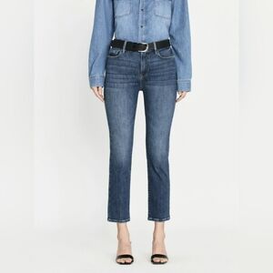 Frame Le High Straightin Bestia Classic Blue Women's Jeans Preppy Sz 26